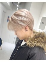 メンズペレ 渋谷(MEN'S PELE)&nbsp;ニュアンスパーマ/韓国マッシュ/スパイキーショート/渋谷