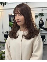 アミリー ひたち野うしく店(Amily)&nbsp;ハイライトバレイヤージュダブルカラーケアブリーチ30代40代