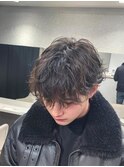 刈り上げマッシュ×スパイラルパーマ