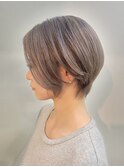 ショートカット×シルバー