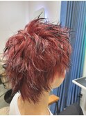 エンドカラー レッド×ブラック