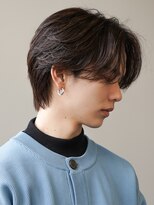 エルマーク 茨木(L-MARK)&nbsp;センターパート/ニュアンスパーマ/韓国/フェーザーパーマ/眉毛