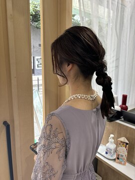 サンクチュアリ ウィズエデン 京橋店(Sanctuary with eden) 編みおろしヘア