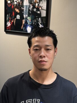 サンアンドマーリィズバーバー 駅前店(SON&MARLEY'S BAR BER) 刈らないショートスタイル/厚木スパイキーショート