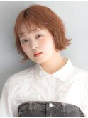 ふんわりボブレイヤー[溝の口/髪質改善/縮毛矯正/白髪ぼかし]