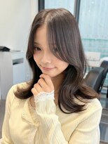 ラクシア(LucxiA)&nbsp;顔まわりカット/顔周り/韓国ヘア/レイヤーカット/前髪カット