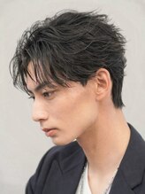 清潔感のあるフェザーパーマで、ビシネスシーンからプライベートまで好印象に＊[原宿/メンズパーマ/men's]