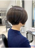 美シルエットグラデーションショート