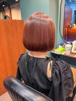 スタジオヒープ 辻堂(studio HEAP)&nbsp;オレンジブラウン × ボブ