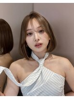 ロンドガーネット 池袋(Lond garnet)&nbsp;マロンベージュ/ボブ/前髪/レイヤー/小顔/髪質改善/縮毛矯正池袋