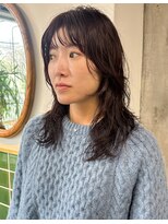 ゴブンノロク(GOBUN NO ROKU)&nbsp;担当　竹橋/小顔レイヤーパーマ