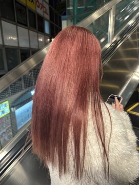 ギークス(GEEKS) 【GEEKS渋谷】レッドカラー/ハイトーンロング/ロングレイヤー