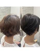 メモリーズ 銀座(Memories)&nbsp;隠すより、なじませる。白髪ぼかしカラー