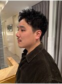 スパイキーショート/アクティブショート/ピンパーマ/メンズヘア