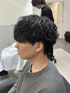 ビカムメンズヘアー 栄店(become men's hair) 緩めウェーブパーマ