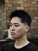 バーバーショップ ネオ セカンド(BARBERSHOP NEO2nd)&nbsp;ローフェードスパイキー[メンズ/フェード］
