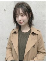 エレマルヤマ(ele maruyama) 《ele》外ハネ スタイリング簡単なふんわりボブ