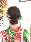 和装ヘアアレンジ