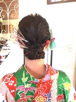 ヘアーデザイン アヴニール(hair design AVENIR) 和装ヘアアレンジ