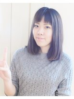 ヘアールーム フージンイーウー(hair room Foojng ewoo)&nbsp;ワンレンミディ♪