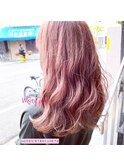 ホワイティーピンクpink！ブリーチカラー春色祭り