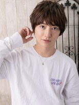 メンズヘア ビーセカンド 草加店(MENS HAIR B-2)&nbsp;マット質感で優し気サイドパートショートC