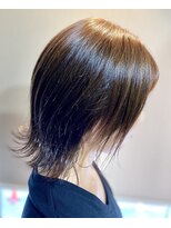 ヘアークリエイ トポライトウィロー 烏丸(Hair Create Polite willow) 大人可愛い☆外ハネ×ふんわり愛されミディ