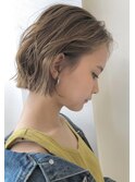 愛され大人ボブ　メルティカラー　くびれヘア