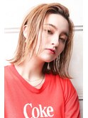 大人可愛い20代30代40代小顔ワンサイドショートボブ丸み前下がり
