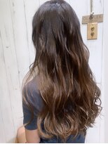 ウミマチ(umi machi)&nbsp;umi machi  上質グラデーションロング　2021/8/20