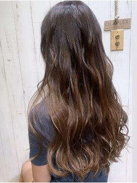 ウミマチ(umi machi) umi machi 上質グラデーションロング 2021/8/20