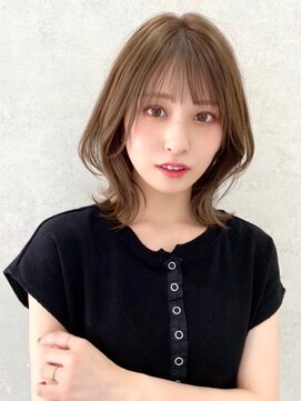 ブロウ ネックス ザ サロン 表参道(VLOW nex the salon) vlow表参道 タンバルモリ 上品ボブ 髪質改善 韓国 長屋