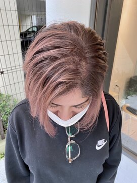 オフ(off) ☆ダメージレスで叶えるピンクグレー☆