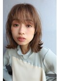 アンニュイ感◆マットブラウン×ナチュラルボブ