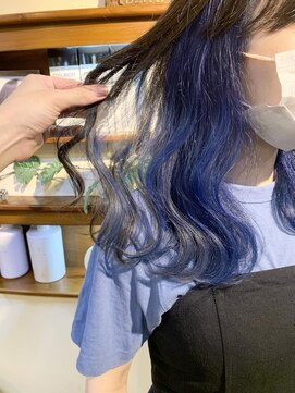 ブリッツ レボ(BLITZ-REVO) インナーカラーディープネイビー　(hiro)