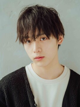 ヘアーアンドネイル フィフティーン ラブ 仙台泉大沢店(Hair&Nail Fifteen Love) アッシュオリーブの無造作マッシュルームヘア