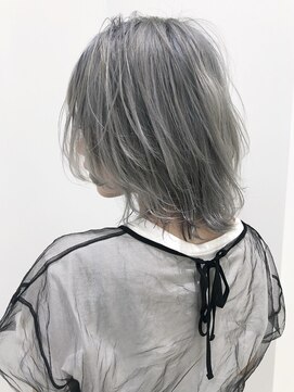 ハイブ 金沢(Hive) ブリーチハイトーンカラーツヤ髪スタイル髪質改善ミディアム