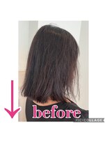 チェルモ 茅ヶ崎(CHELUMO)&nbsp;☆縮毛矯正before☆