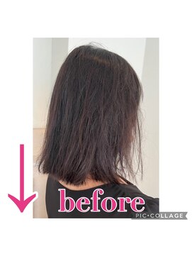 チェルモ 茅ヶ崎(CHELUMO) ☆縮毛矯正before☆