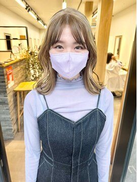 サンド 表参道(sand) 表参道ダブルカラーブリーチインナーカラー10代20代30代