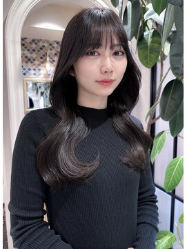 ロンド ブランシュ 錦糸町北口(Lond blanche) 【大人韓国ヘア】暗めカラーロングレイヤー
