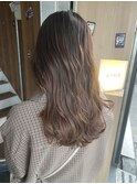 透明感カラー×ショコラブラウン