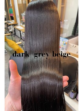 シャルムバイケンジ(Charm.by KENJE) 【ダークグレージュ】似合わせカット/トリートメント/カラー