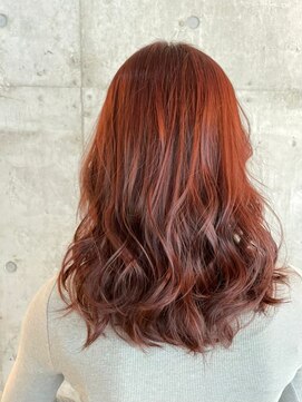 レニーバイエース(LANY by ACE) 【LANY 横浜】オレンジブラウン×ミックス巻き