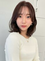 トイ(TOI)&nbsp;フェイスレイヤーカット/こっくりブラウン/シースルーバング