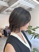 マセナ(Masena)&nbsp;外はねタッセルボブ×ブルーブラック