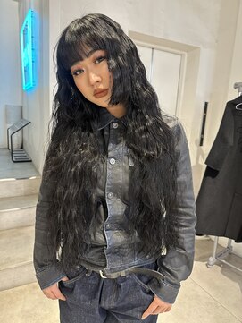 ゼスト パーク(ZEST PARK) ブルーブラック/ウェーブヘア