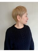 アシメ 前髪なベリーショート