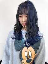 ダスティ穂高店&nbsp;デザインカラー/裾カラー/ブルーカラー