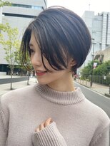 ワン バイ ジエクト(One by The Ect)&nbsp;【似合わせ】小顔ショート/フェザーショート/くすみベージュ